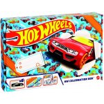 Hot Wheels Celebration Box dárkový set dráha s 6 autíčky – Zboží Mobilmania