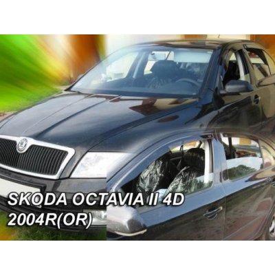 ŠKODA OCTAVIA II SEDAN-PLEXI OFUKY OKEN HEKO - PŘEDNÍ a ZADNÍ (4 ks) 28317 – Zbozi.Blesk.cz