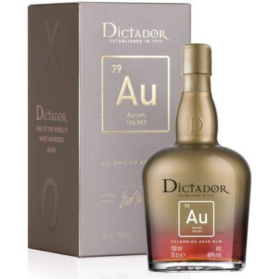Dictador Aurum 40% 0,7 l (holá láhev)