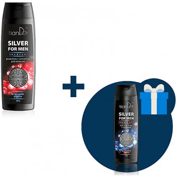 TianDe Shampoo se stříbrem pro muže 250 g