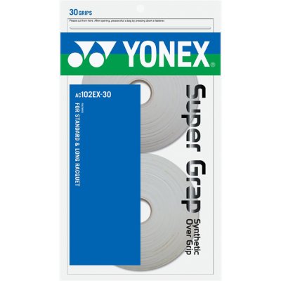 Yonex Super Grap AC 102 30ks bílá – Zboží Mobilmania