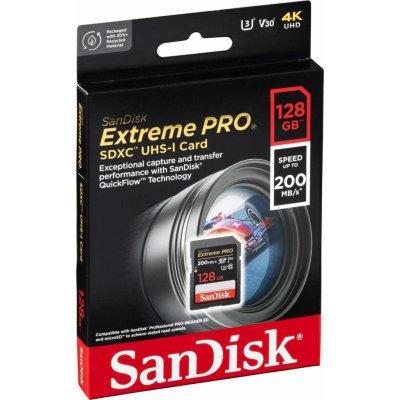 SanDisk SDXC 128 GB SDSDXXD-128G-GN4IN – Zboží Živě