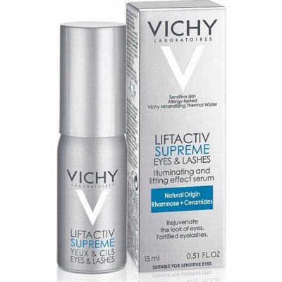 Vichy Liftactiv Serum 10 Eyes & Lashes sérum na oči a řasy 15 ml – Sleviste.cz