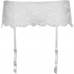 Lormar Podvazkový pas Lux Pizzo bílá – Zboží Dáma