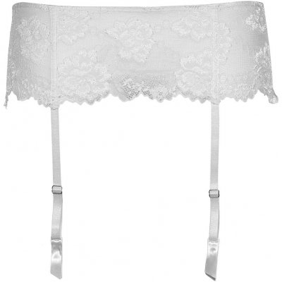 Lormar Podvazkový pas Lux Pizzo bílá – Zboží Dáma