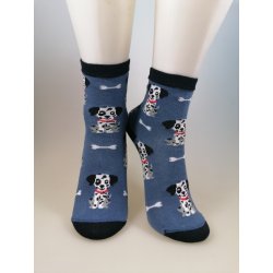 Dětské ponožky Dalmatin jeansová