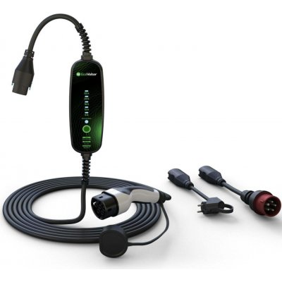 EcoVolter II PRO chytrý přenosný Wallbox 22kW 3x32A kabel 6,5 m APP MID set BASIC Typ2 EcoVolter II PRO - 3x32A-6,5 m | Zboží Auto