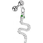 Šperky4U cartilage piercing do ucha had CP1091-ST – Zboží Dáma