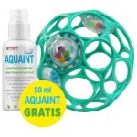 Oball RATTLE 10 cm dark turquoise + Aquaint 50ml – Zboží Dáma