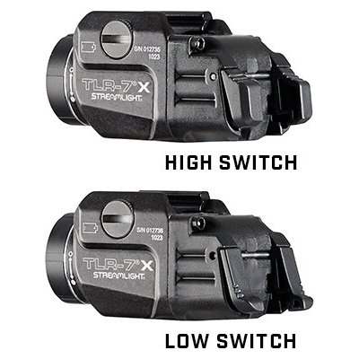 Streamlight Taktická LED svítilna TLR-7 X napájení na CR123A 500 lm hnědá – Sleviste.cz