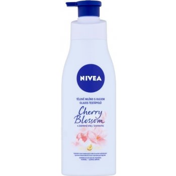 Nivea Cherry Blossom & Jojoba Oil tělové mléko s olejem 200 ml