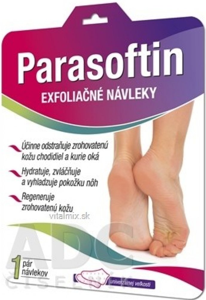 Naturprodukt Parasoftin exfoliační ponožky 1 pár | Srovnanicen.cz