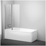 RAVAK 10° CVS2-100 L bright alu/Transparent 100cm 7QLA0C03Z1 – Hledejceny.cz
