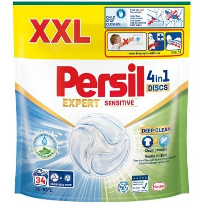 Persil Discs 4v1 Expert Sensitive kapsle 34 PD – Zbozi.Blesk.cz