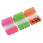 Záložky Post-it supersilné,oranžová/zelená/růžová – Hledejceny.cz