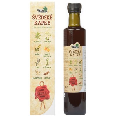 Naturprodukt Švédské kapky 500 ml – Hledejceny.cz