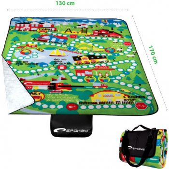 SPOKEY pikniková deka 170x130 BOARDGAME