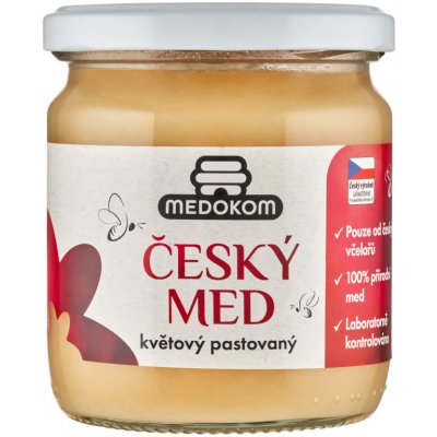 Medokom Český med květový pastovaný 500 g – Zboží Dáma