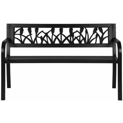 MultiGarden WYI-XG279 s dekorativním opěradlem 120 x 50 cm černá – Zbozi.Blesk.cz