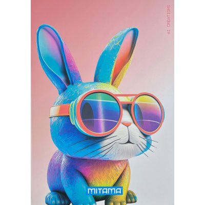 MITAMA Králík A4 čtverečkovaný – Sleviste.cz