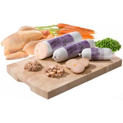 Purbello Kuřecí & mrkev & hrášek 200 g – Sleviste.cz