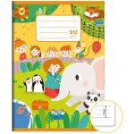 Notes Sešit A5 512 s pomocnou linkou – Sleviste.cz