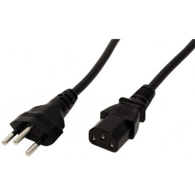 Value Kabel síťový Švýcarsko, SEV1011 (typ J) - IEC320 C13, 1,8m, bílý - 19.99.1223 – Hledejceny.cz