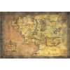 CurePink: | Plakát The Lord Of The Rings|Pán prstenů: Map Of Middle Earth (61 x 91,5 cm) [GPE5632]