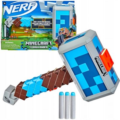 Nerf Minecraft Stormlander Střílející Kladivo F4416 – Zboží Dáma Nerf Minecraft Stormlander Střílející Kladivo F4416 – Zboží Dáma
