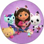 Jedlý papír Gabi 19,5cm - Magic – Zboží Dáma