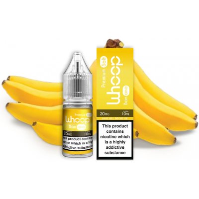 WHOOP SALT Banana 10 ml 20 mg – Zboží Mobilmania