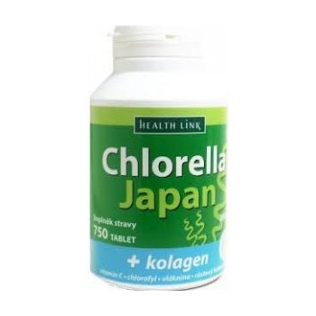 Health Link Chlorella Japan + kolagen 750 tablet