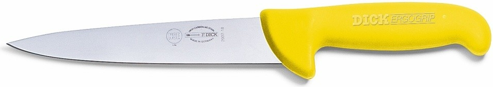 F.Dick ErgoGrip řeznický vykrvovací nůž 13 cm 15 cm 18 cm 21 cm