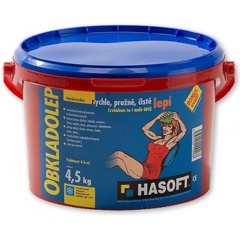 HASOFT OBKLADOLEP jednosložkové lepidlo 4,5 kg