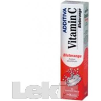 ADDITIVA VITAMIN C BLUTORANGE POR 1000MG TBL EFF 20