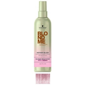 Schwarzkopf BlondME Instant Blush barva ve spreji Jahoda 250 ml