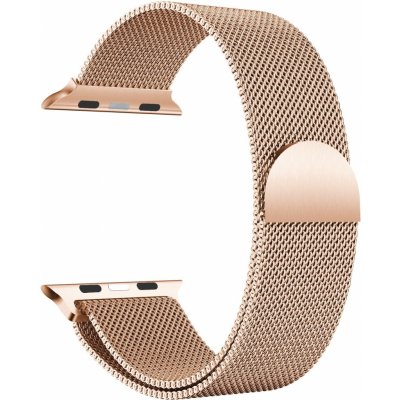 Eternico 42mm / 44mm / 45mm Elegance Milanese pro Apple Watch růžovo zlatý AET-AWMMS25RG-42 – Hledejceny.cz