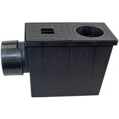 Likov Geiger s boční výpustí mokrý 80 x 100 mm černý – Zbozi.Blesk.cz