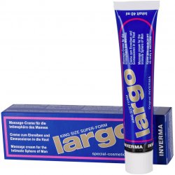 Inverma Largo Cream prokrvující krém pro větší a tvrdší penis 40 ml