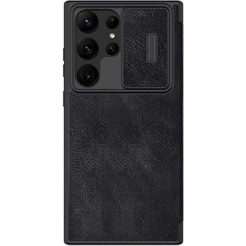 Pouzdro Nillkin Qin Book Samsung Galaxy S23 Ultra černé