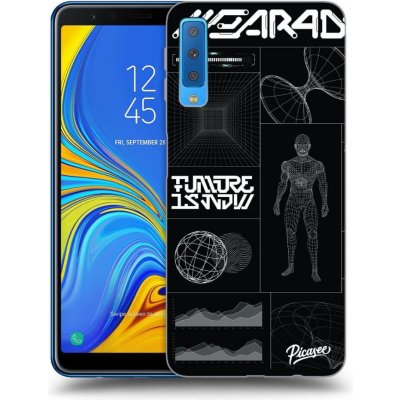 Picasee silikonové Samsung Galaxy A7 2018 A750F - BLACK BODY černé – Zboží Mobilmania