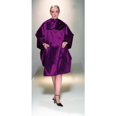 Olivia Garden pláštěnka na barvení a stříhání bordó – Zboží Mobilmania