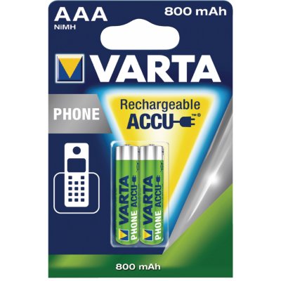 Varta Akumulátor NiMH 2x 1.2V/750mAh, VARTA-T398B – Zbozi.Blesk.cz