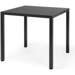 Nardi Antracitově šedý plastový zahradní stůl Cube 80 x 80 cm – Hledejceny.cz