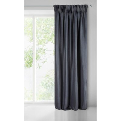ZÁVĚS AGGIE NA PÁSCE 140X270 CM TMAVĚ MODRÝ – Hledejceny.cz