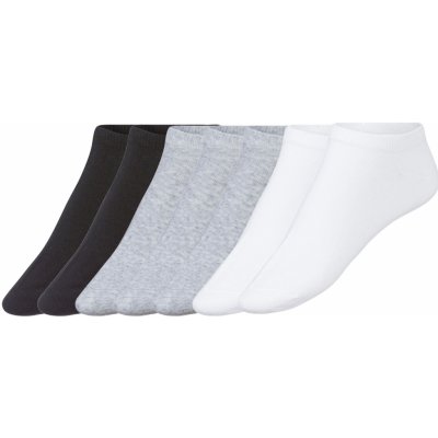 Esmara dámské nízké ponožky 7 párů bílá/šedá/černá – Sleviste.cz