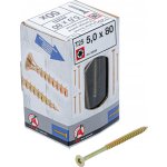 BGS Diy BGS 88009, Víceúčelové šrouby | T-profil (pro Torx) T25 | 5,0 x 80 mm | 50 ks – Hledejceny.cz