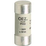 OEZ:18271 (PV22 125A gG) PV22 125A gG Pojistka válcová 125A gG 22x58, OEZ – Zboží Mobilmania