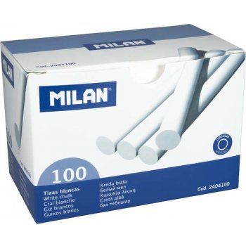 Milan Křídy školní bílé / 100 ks 367993