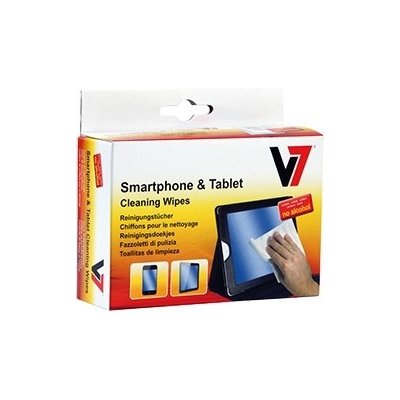 V7 Čistící ubrousky pro smartphony a tablety 20 ks